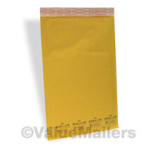 100 3 85x145 Kraft Ecolite Bubble Mailers Padded Envelopes