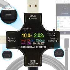 Usb Type C Digital Meter Tester Multimeter Current Voltage Monitor Power Tester