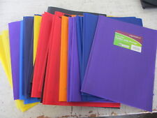 Wexford 2 Pocket Poly Folder With Prongs Lot Of 16
