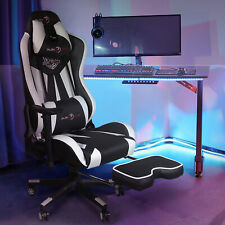 Ergonomic Gaming Racing Chair Computer Office Desk Seat Swivel Recliner Footrest