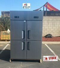 New 75 Upright Commercial Refrigerator Wall Cooled 4 Door With Warranty