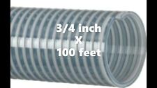 100 Ft Roll Of 34 Inch Kanaflex 110 Cl75 Water Suction Hose Clear Pvc