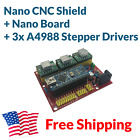 Arduino Nano Cnc Shield 3-axis A4988 Stepper Driver Board Package Kit Free Ship