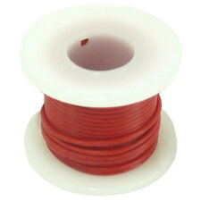 Stranded Hook Up Wire 22 Gauge 25 Foot Spool Red Shade May Vary