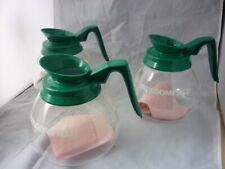 3 Commercial Coffee Pots Decanters Replacements Carafe For Bunn Germany Green