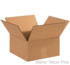 100 8 X 8 X 4 Shipping Boxes Packing Moving Cartons Cardboard Mailing Box