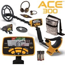 Garrett Ace 300 With Free Headphones Coil Cover Rain Cover Diggers Pouch
