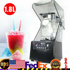 2600w Commercial Soundproof Smoothie Blender Machine Fruit Juicer Maker Mixer Us