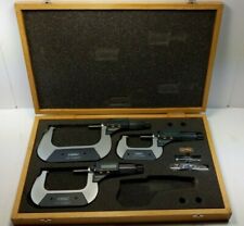 Fowler 0 4 Ip54 Electronic Outside Micrometer Set Missing 0 1 Mic 54 860 104