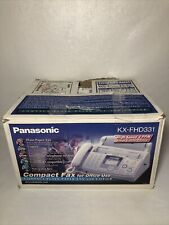 Panasonic Kx Fhd331 Fax Copy Machine Copier Plain Paper Caller Id Telephone