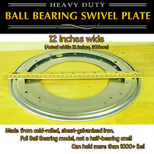 1 Pc 12 Inch 305mm Full Ball Bearing Swivel Plate Lazy Susan Turntable