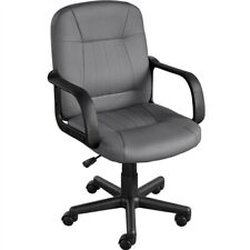 Office Desk Task Chair Swivel Executive Leather Chair Swivel Rolling Chair Used