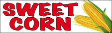 Sweet Corn Vinyl Banner Sign Farmers Market Fresh Cob 3x10 Ft Wb