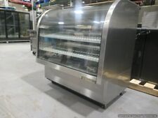 True Tcgg 48 S 48 Stainless Steel Curved Glass Refrigerated Deli Case Coffee