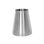 Sanitary Stainless Steel Concentric Reducer Weld End Fitting 32.5 304