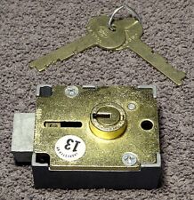 Sargent Amp Greenleaf 4110 Safety Deposit Box Lock New Old Stock 2 Keys