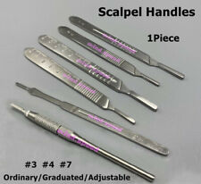 1 Scalpel Handle Stainless Steel Knife Blade Holder Dental Surgical Instruments