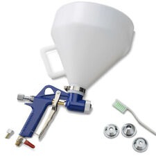 Air Hopper Spray Gun Paint Texture Drywall Wall Construction Painting With3 Nozzle