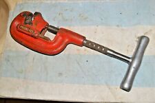 Ridgid 1a Standard Pipe Cutter Md Quality Vintage Usa Tool