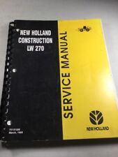 New Holland Lw270 Wheel Loader Service Manual