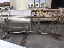 Chem Tech Stainless Steel Tank Has Lid 533 Gallon Ovs Capacity Good Condition