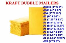 Kraft Bubble Mailers Padded Envelopes Protective Packaging Shipping Mailing Bags