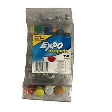 Expo Whiteboard Round Magnets Multi Color Amp Clear Dry Erase Board 150 Count New