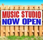 Music Studio Now Open Advertising Vinyl Banner Flag Sign Many Sizes