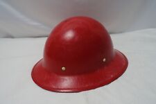 Vintage 60s Ed Bullard Hard Boiled Fiberglass Hard Hat Safety Helmet