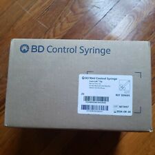 Bd 10ml Control Syringe 309695 Luer Lok Tip Lot Of 3 Boxes 25box