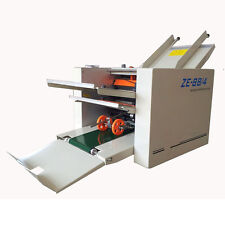 220v 310mm700mm Automatic Paper Folding Machine Folder Paper 4 Folding Plates Y