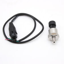 Stainless Steel Pressure Transducer Sensor 200psi For Oil Fuel Air Water Boost