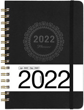 Academic 2022 Hardcover Daily Monthly Planner Day Designer Organizer New