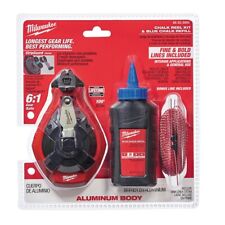 Milwaukee 48 22 3993 100 Precision Line Kit With Blue Chalk Bold Line In Stock