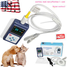 Contec Veterinary Handheld Cms60d Vet Pulse Tester Pulse Oxygen Saturationhot