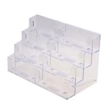 8 Pocket Clear Acrylic Counter Top Business Card Holder