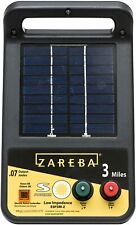 Zareba Esp3m Z 3 Mile Solar Low Impedance Electric Fence Charger Black