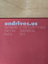 Ondrives Worm Gear Speed Reducer Gearbox 301 Ratio Flaws In Pictures 2 And 3