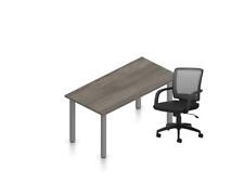 Gof Gray Finish Desk 48x24 For Home Office Work Environmentstudentscomputer
