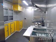 New 85 X 18 Enclosed Mobile Kitchen Tail Gate Food Vending Concession Trailer
