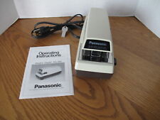 Vintage Panasonic As 300 Commercial Electric Stapler With User Manual Working