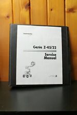 Genie Z 4522 Manlift Boom Z Lift Service Shop Repair Manual