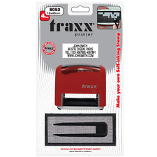 Make Your Own Diy Business Address Rubber Stamp Self Inking Traxx 8052 Kit