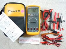 Fluke 87v Trms Multimeter Kit With Leads Fluke Case 15870
