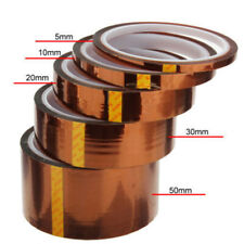 5 50mm 33m Heat Resistant Tape High Temperature Polyimide Kapton Fixation Tape
