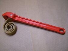 Ridgid Tool Co No 2 Aluminum Strap Wrench 12 With 16 Strap Light Use
