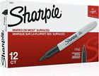 Sharpie Fine Point Marker Premium Permanent Black 30001 12 Each