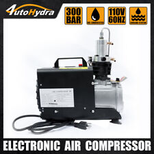4utohydria 30mpa 4500psi Pcp Air Compressor 110v High Pressure Pump Auto Stop