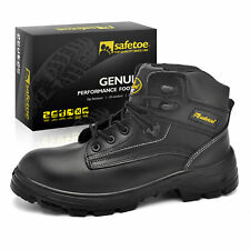 Safetoe Safety Works Boots Shoes Water Resistant Composite Steel Toe Non Slip