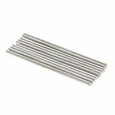 Fielect 10pcs Stainless Steel Solid Round Rod Bar 60mmx2mm Metal Lathe Bar St